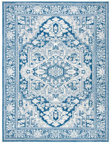 Safavieh Belmont Bmt134N Navy/Grey Rugs.
