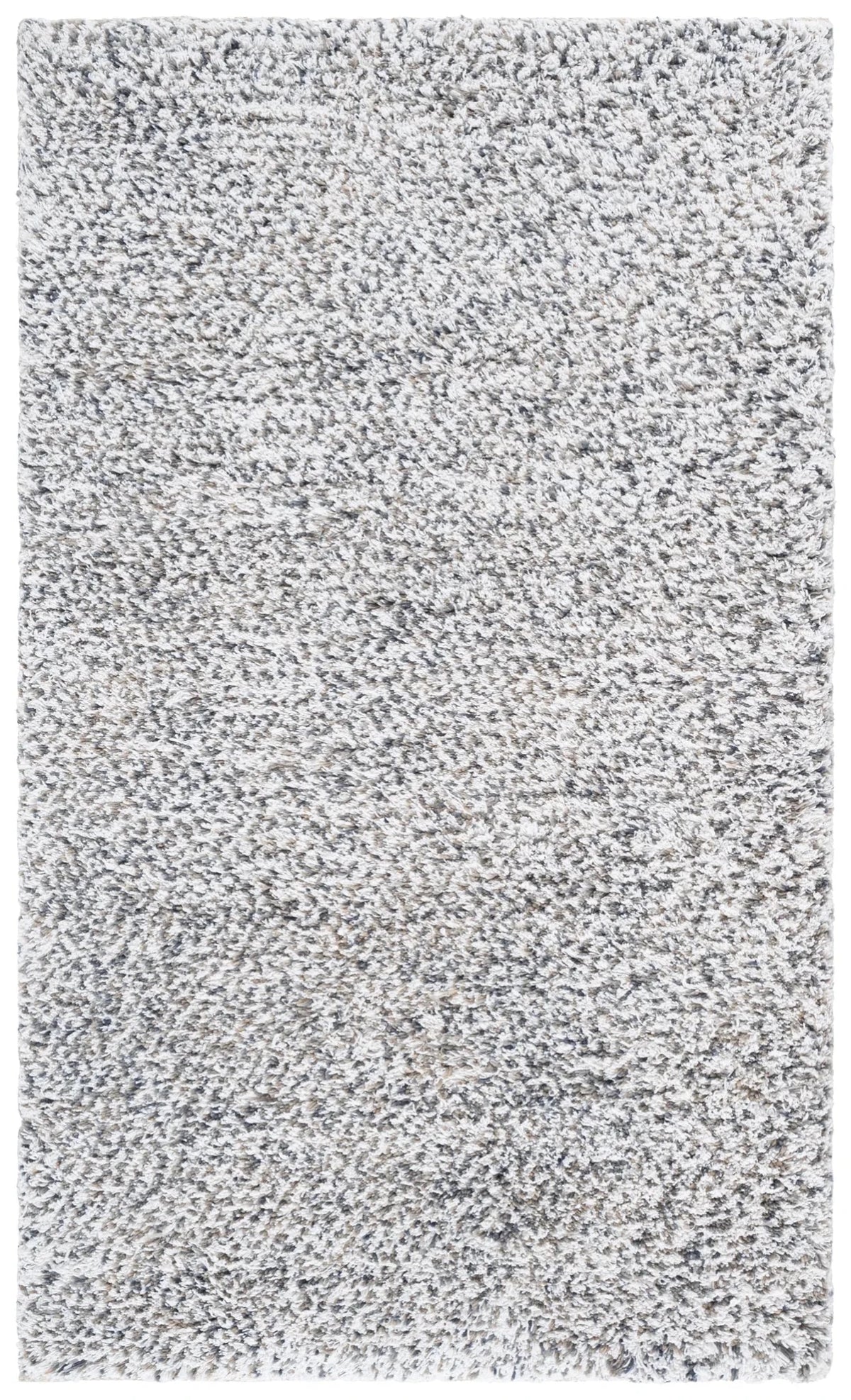 Safavieh Berber 3'-0" x 5'-0" Rug in Ivory / Dark Grey