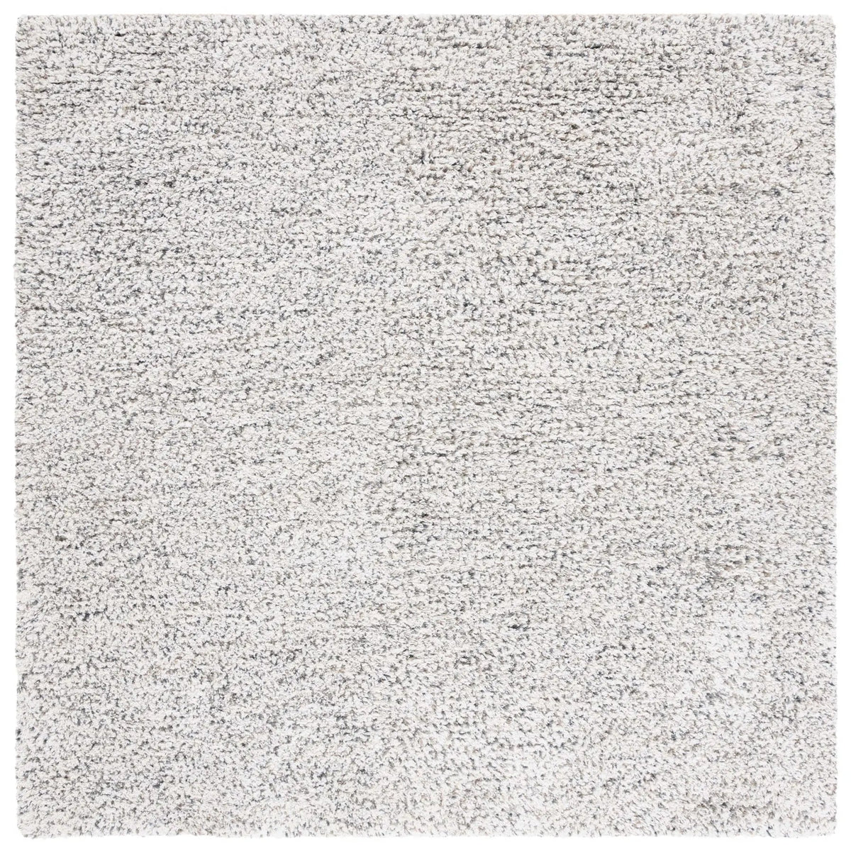 Safavieh Berber 6'-0" x 6'-0" Rug in Ivory / Dark Grey