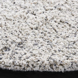 Safavieh Berber 6'-0" x 6'-0" Rug in Ivory / Dark Grey