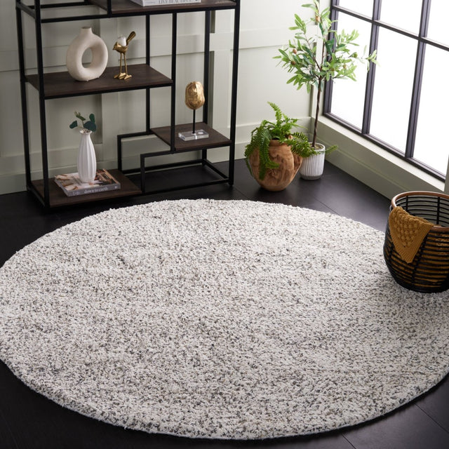 Safavieh Berber Brb101H Ivory/Dark Grey Rug.