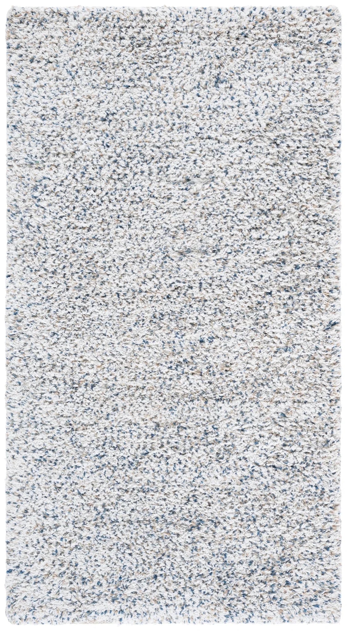 Safavieh Berber 3'-0" x 5'-0" Rug in Ivory / Blue