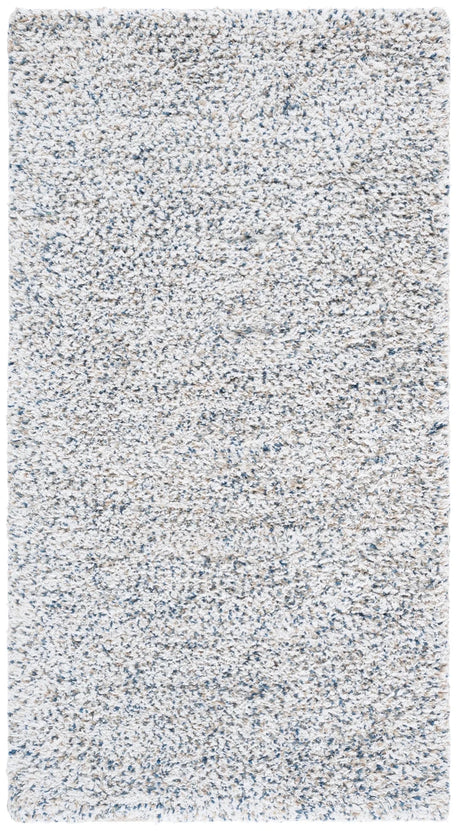Safavieh Berber 3'-0" x 5'-0" Rug in Ivory / Blue