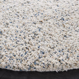 Safavieh Berber 6'-0" x 6'-0" Rug in Ivory / Blue