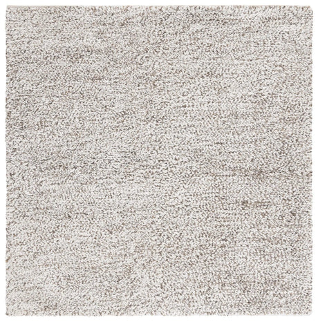 Safavieh Berber 6'-0" x 6'-0" Rug in Ivory / Brown