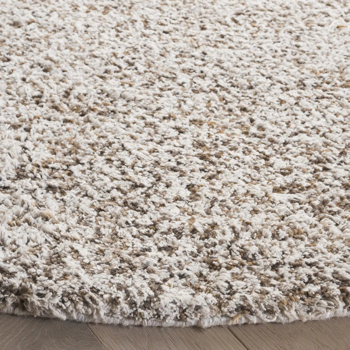 Safavieh Berber 6'-0" x 6'-0" Rug in Ivory / Brown