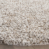 Safavieh Berber 6'-0" x 6'-0" Rug in Ivory / Brown