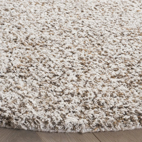 Safavieh Berber 6'-0" x 6'-0" Rug in Ivory / Brown