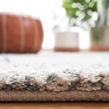 Safavieh Berber 4'-0" x 6'-0" Rug in Ivory / Sage