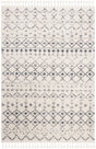 Safavieh Berber Fringe Shag Bfg516A Cream/Dark Grey Rug.