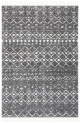 Safavieh Berber Fringe Shag Bfg516F Grey/Ivory Rug.
