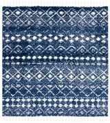 Safavieh Berber Fringe Shag Bfg516N Navy/Ivory Rug.