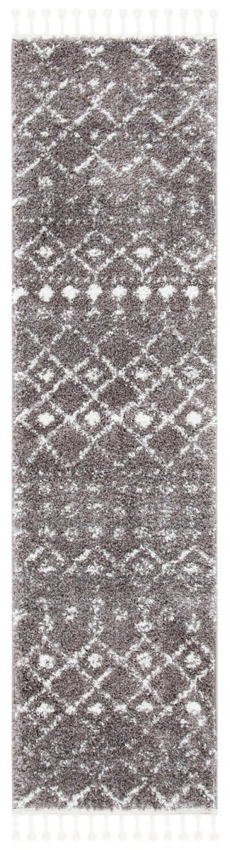 Safavieh Berber Fringe Shag Bfg516T Brown/Ivory Rugs.