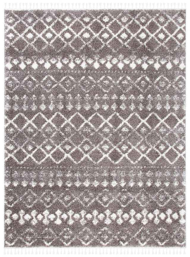 Safavieh Berber Fringe Shag Bfg516T Brown/Ivory Rugs.