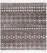 Safavieh Berber Fringe Shag Bfg516T Brown/Ivory Rugs.