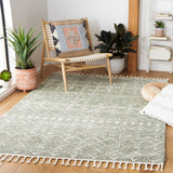 Safavieh Berber Fringe Shag Bfg516W Sage/Ivory Rug.