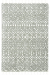 Safavieh Berber Fringe Shag Bfg516W Sage/Ivory Rug.