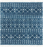 Safavieh Berber Fringe Shag Bfg519M Blue/Ivory Rugs.