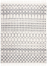 Safavieh Berber Fringe Shag Bfg540A Cream/Dark Grey Rug.