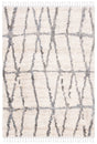 Safavieh Berber Fringe Shag Bfg605A Cream/Grey Rug.