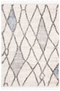 Safavieh Berber Fringe Shag Bfg628A Cream/Blue Rug.