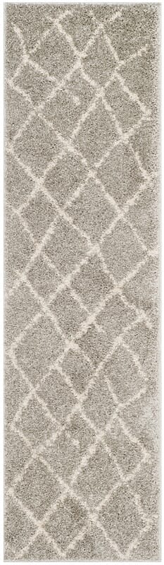 Safavieh Berber Shag Ber162B Light Grey/Cream Rug.