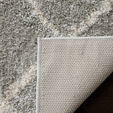 Safavieh Berber Shag Ber162B Light Grey/Cream Rug.