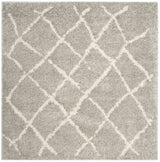 Safavieh Berber Shag Ber162B Light Grey/Cream Rug.