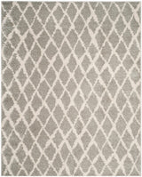Safavieh Berber Shag Ber163B Light Grey/Cream Rug.