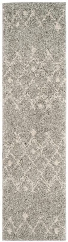 Safavieh Berber Shag Ber164B Light Grey/Cream Rug.