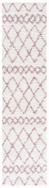 Safavieh Berber Shag Ber165A Ivory/Light Rose Rugs.