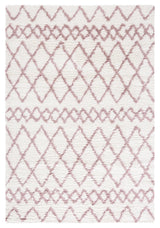 Safavieh Berber Shag Ber165A Ivory/Light Rose Rugs.