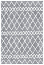 Safavieh Berber Shag Ber165B Light Grey/Cream Rug.