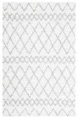 Safavieh Berber Shag Ber165F Ivory/Light Grey Rugs.