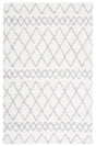 Safavieh Berber Shag Ber165F Ivory/Light Grey Rugs.
