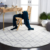 Safavieh Berber Shag Ber165F Ivory/Light Grey Rugs.