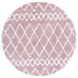 Safavieh Berber Shag Ber165U Light Rose/Ivory Rugs.