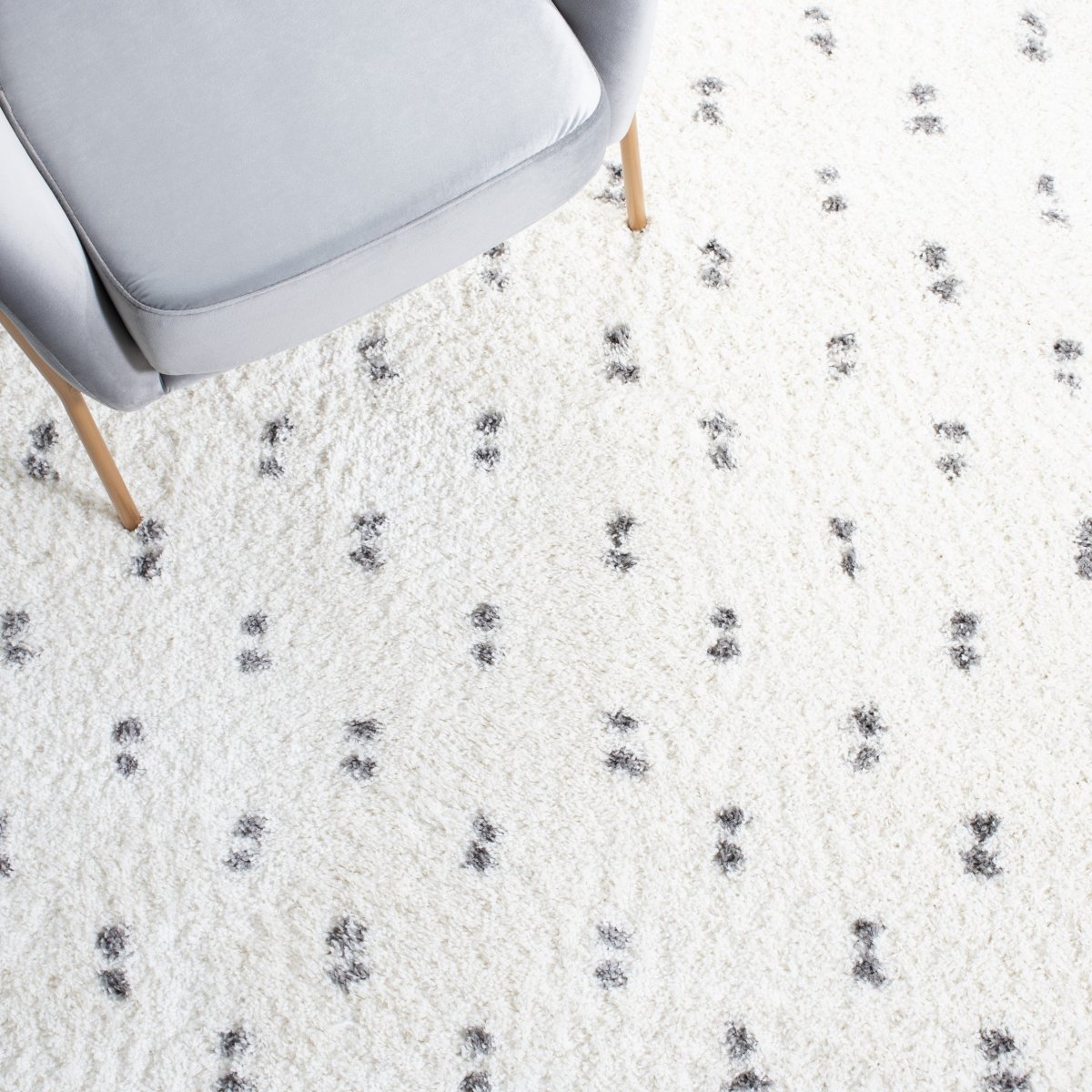 Safavieh Berber Shag Ber166A Beige/Grey Rugs.