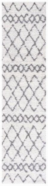 Safavieh Berber Shag Ber194A Ivory/Grey Rugs.