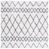 Safavieh Berber Shag Ber194A Ivory/Grey Rugs.