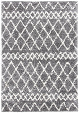 Safavieh Berber Shag Ber194F Grey/Ivory Rugs.
