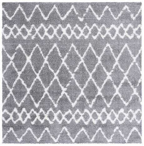 Safavieh Berber Shag Ber194F Grey/Ivory Rugs.