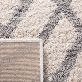 Safavieh Berber Shag Ber214A Cream/Grey Rug.