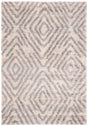 Safavieh Berber Shag Ber218A Cream/Grey Rug.