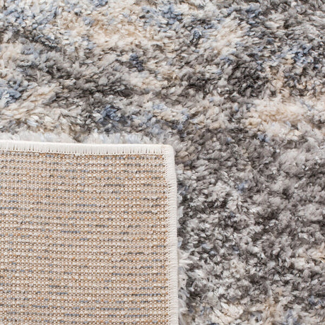 Safavieh Berber Shag Ber219G Grey / Cream Rugs.