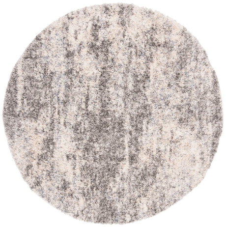 Safavieh Berber Shag Ber219G Grey / Cream Rugs.