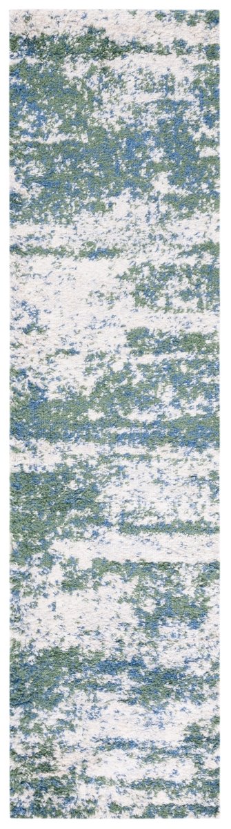 Safavieh Berber Shag Ber219Y Green/Beige Rugs.