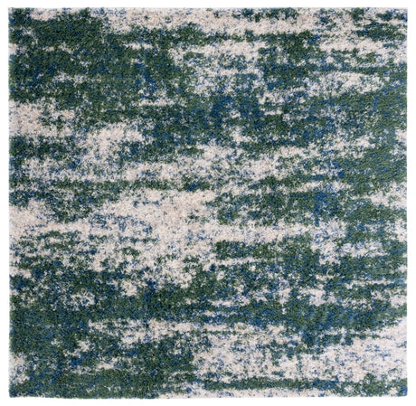 Safavieh Berber Shag Ber219Y Green/Beige Rugs.