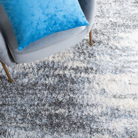 Safavieh Berber Shag Ber273A Ivory/Grey Rugs.