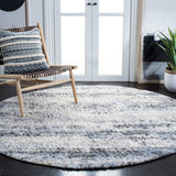 Safavieh Berber Shag Ber273A Ivory/Grey Rugs.